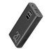 KIVEE PT23 20000mAh Power Bank with Digital Display Black