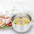 Zhang Xiaoquan 28cm Stainless Steel 3-Tier Steamer Pot with Glass Lid, Kit