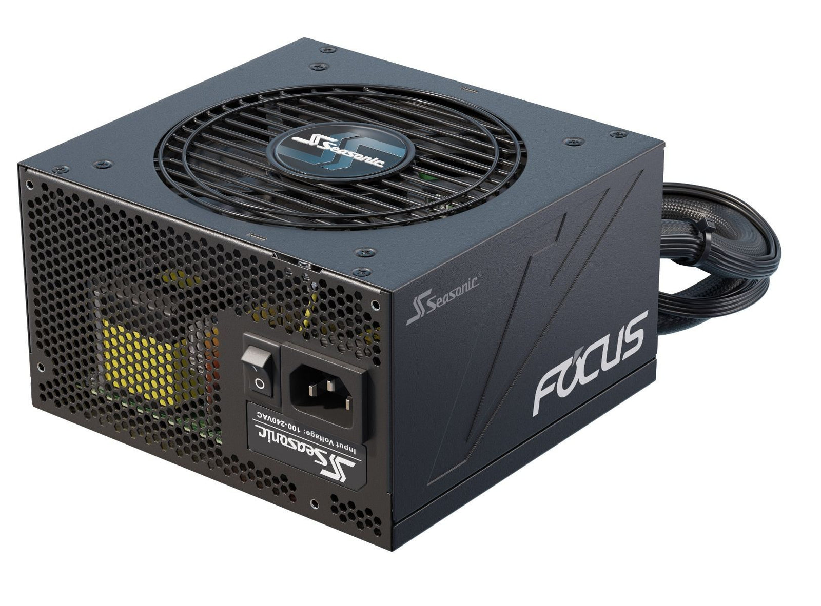 850W Focus GM-850 Gold PSU, Semi-Modular, 7-Year Warranty Cover