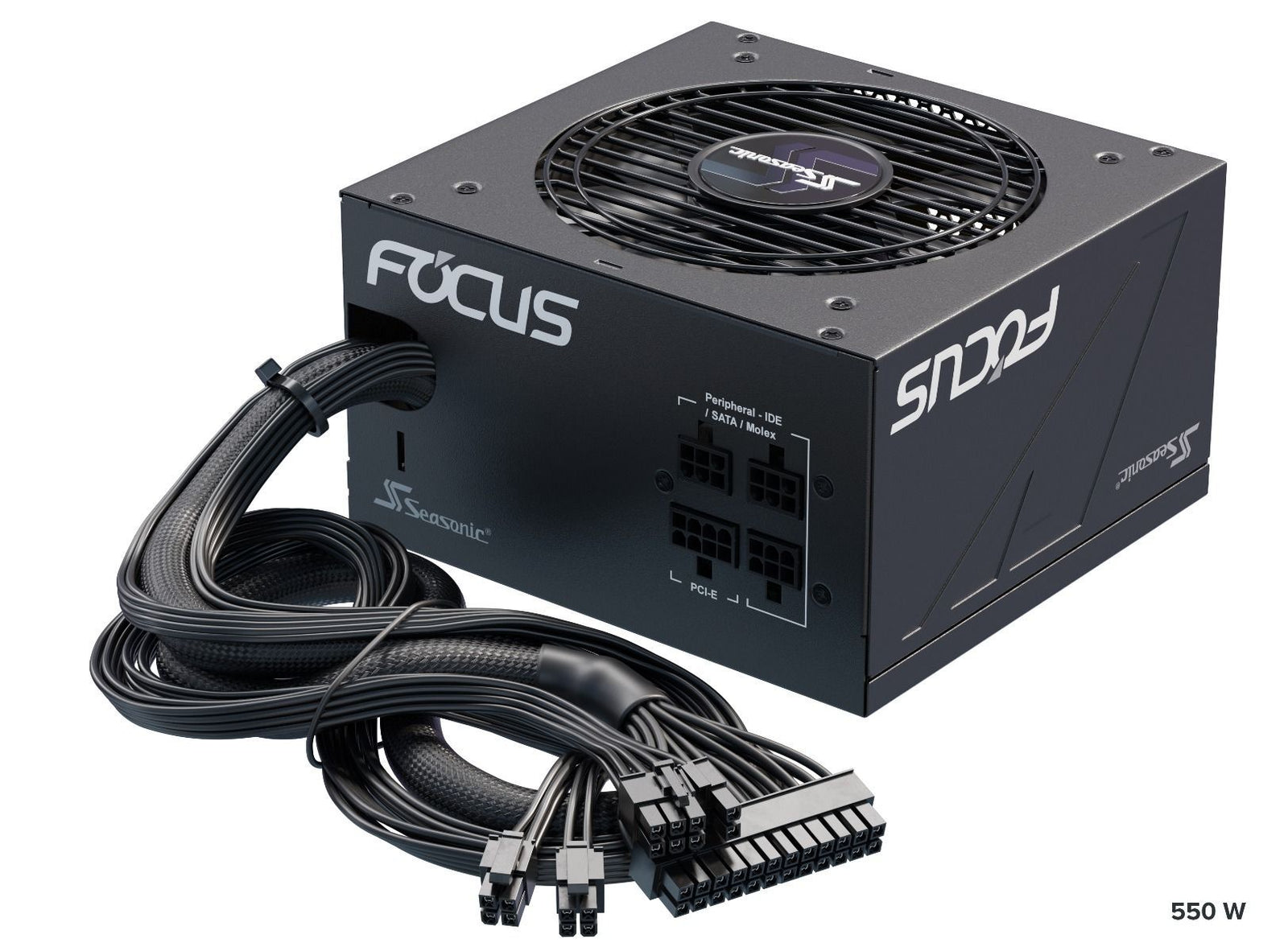 850W Focus GM-850 Gold PSU, Semi-Modular, 7-Year Warranty Cover