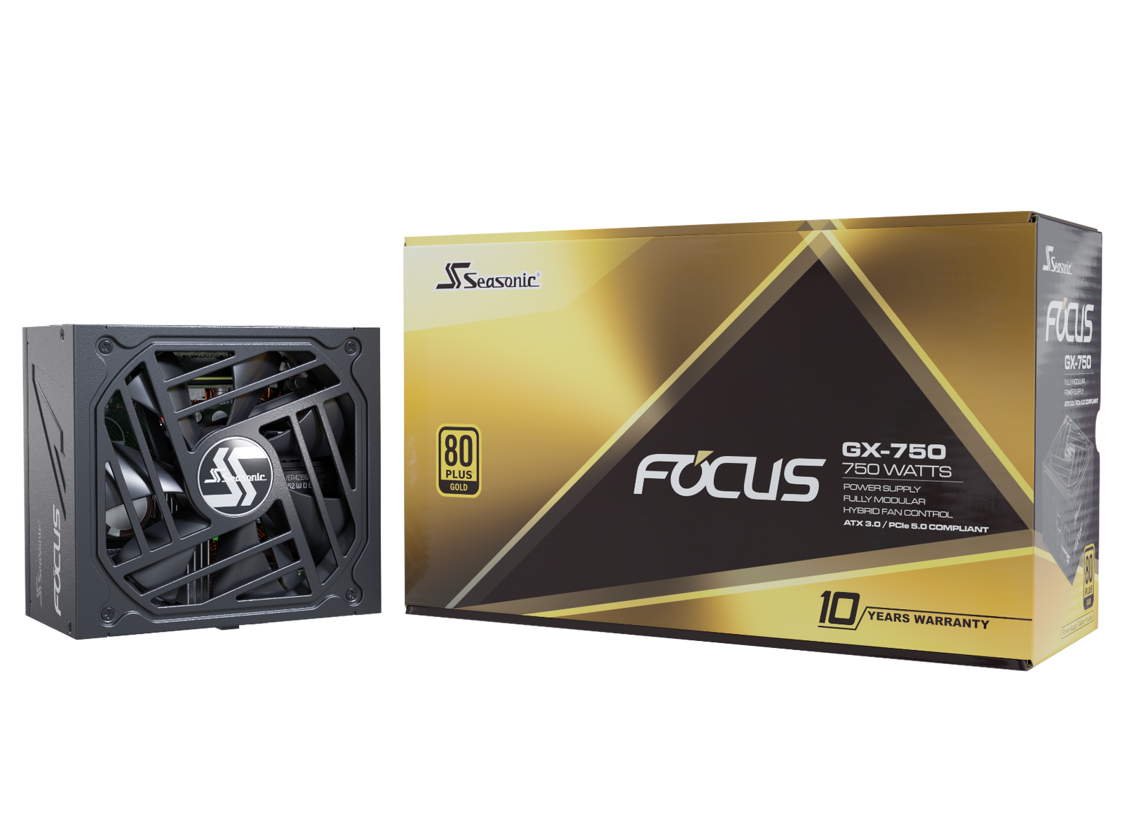 FOCUS GX-750 ATX 3.0 750W Gold PSU (SSR-750FX3)