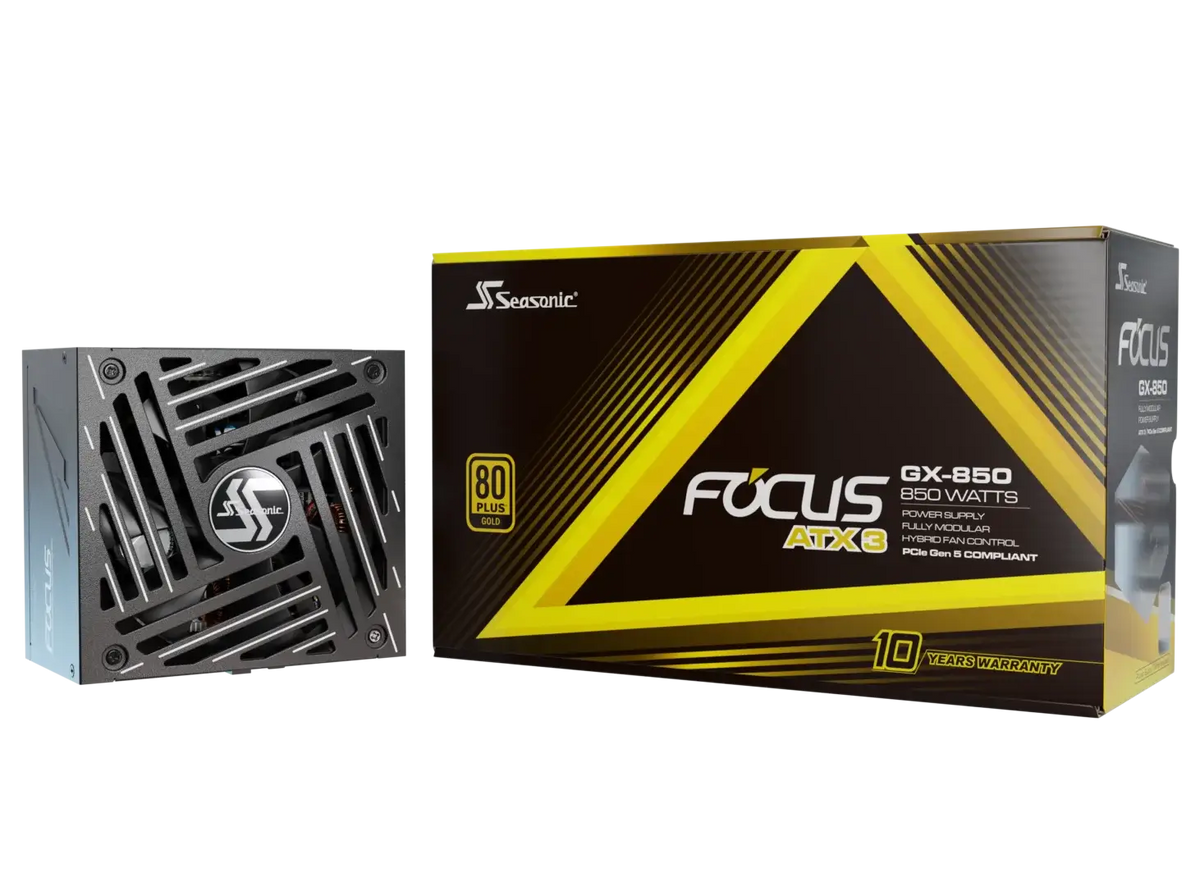 850W Focus GX-850 V4 Fully-Modular 80 PLUS Gold ATX3.1/PCIe 5.1 PSU SRP-FGX851-A5A32SF