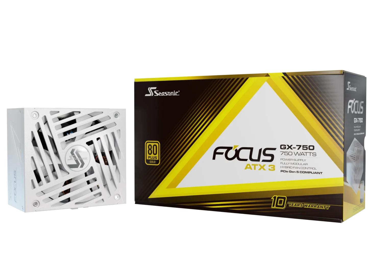 Seasonic 750W FOCUS GX-750 V4 White ATX 3.1