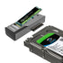 SA536 USB to M.2 and SATA 2-IN-1 Adapter for 2.5"/3.5" HDD & NVMe/SATA M.2 SSD with Power Supply USB 3.2 Gen2 10Gbps