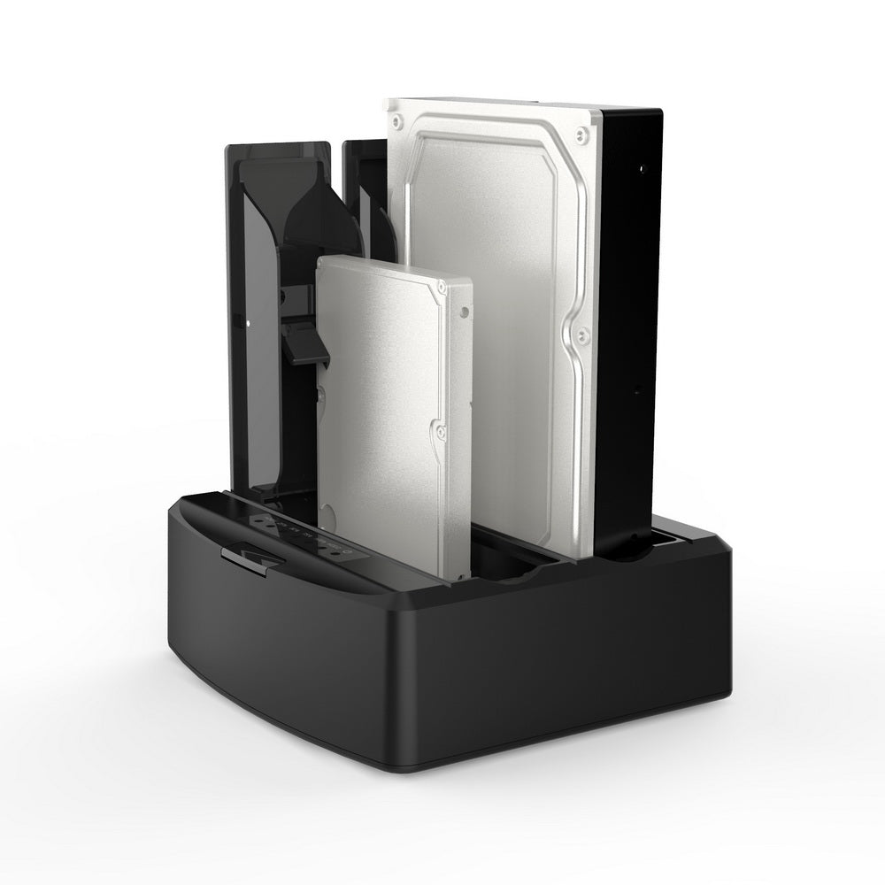 SD312 Dual Bay USB 3.0 Docking Station for 2.5" and 3.5" SATA Drive Black