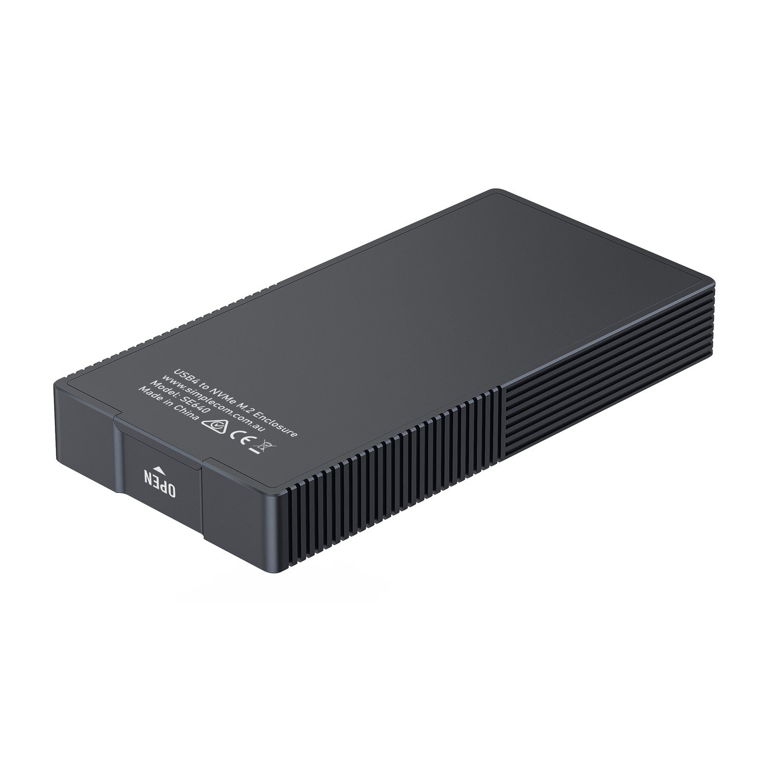 Simplecom SE640 USB4 NVMe M.2 SSD Enclosure 40Gbps USB-C Aluminium Thunderbolt