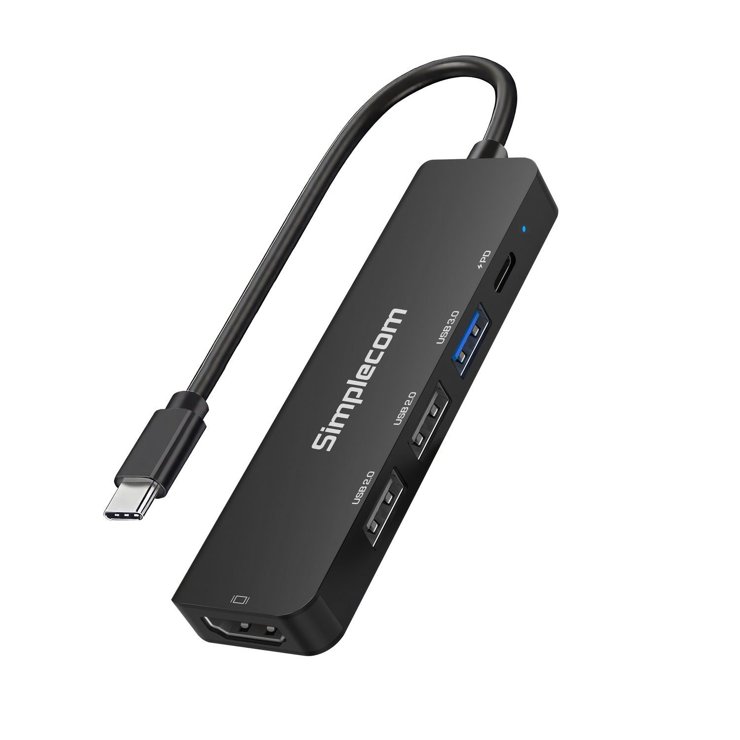 CHT550 USB-C 5-in-1 Multiport Docking Station with USB Hub PD HDMI 2.0