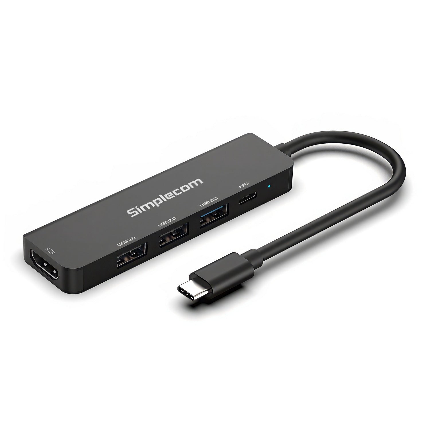 CHT550 USB-C 5-in-1 Multiport Docking Station with USB Hub PD HDMI 2.0