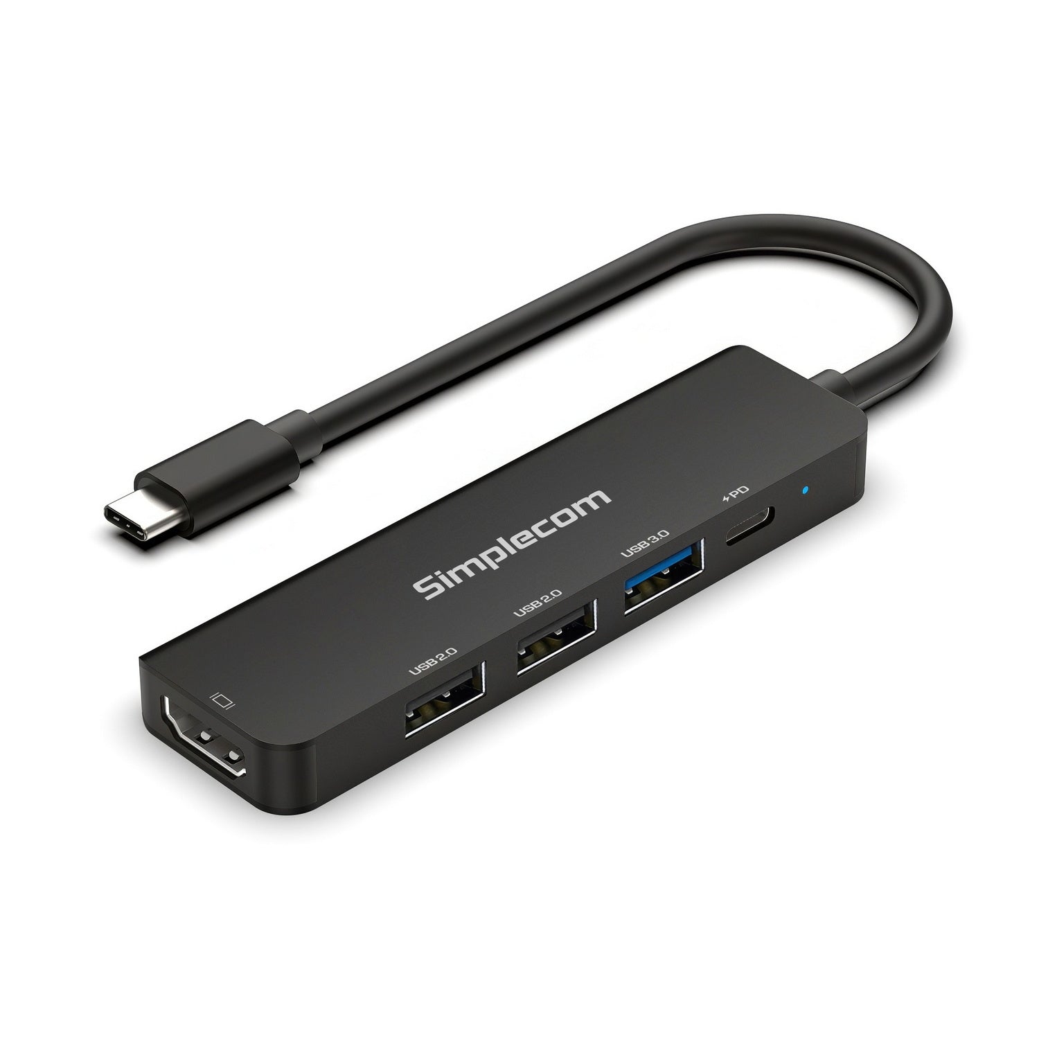 CHT550 USB-C 5-in-1 Multiport Docking Station with USB Hub PD HDMI 2.0