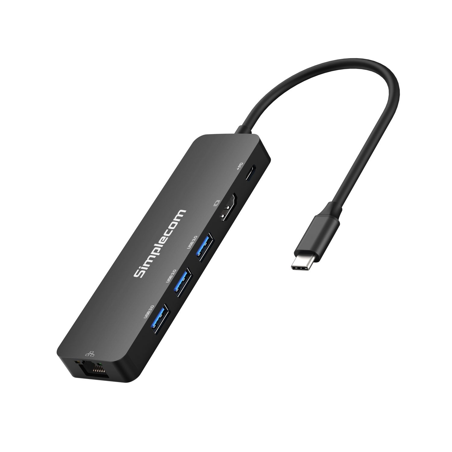 CHT560 USB-C SuperSpeed 6-in-1 Multiport Docking Station HDMI 2.0