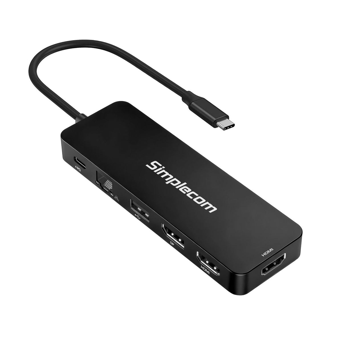 Simplecom CHT811 11-in-1 USB-C Docking Station Triple 4K Display Dual HDMI DP