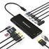Simplecom CHT814 14-in-1 USB-C Docking Station Triple 4K Display Dual HDMI DP