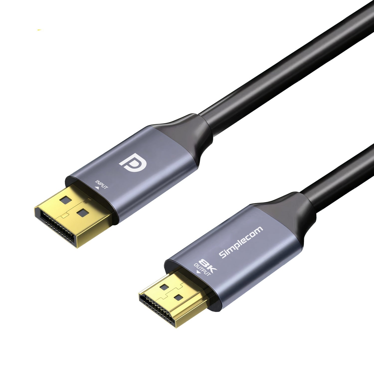 DA218 Active DisplayPort 1.4 to HDMI 2.1 Cable 1.8M HDR 8K@60Hz