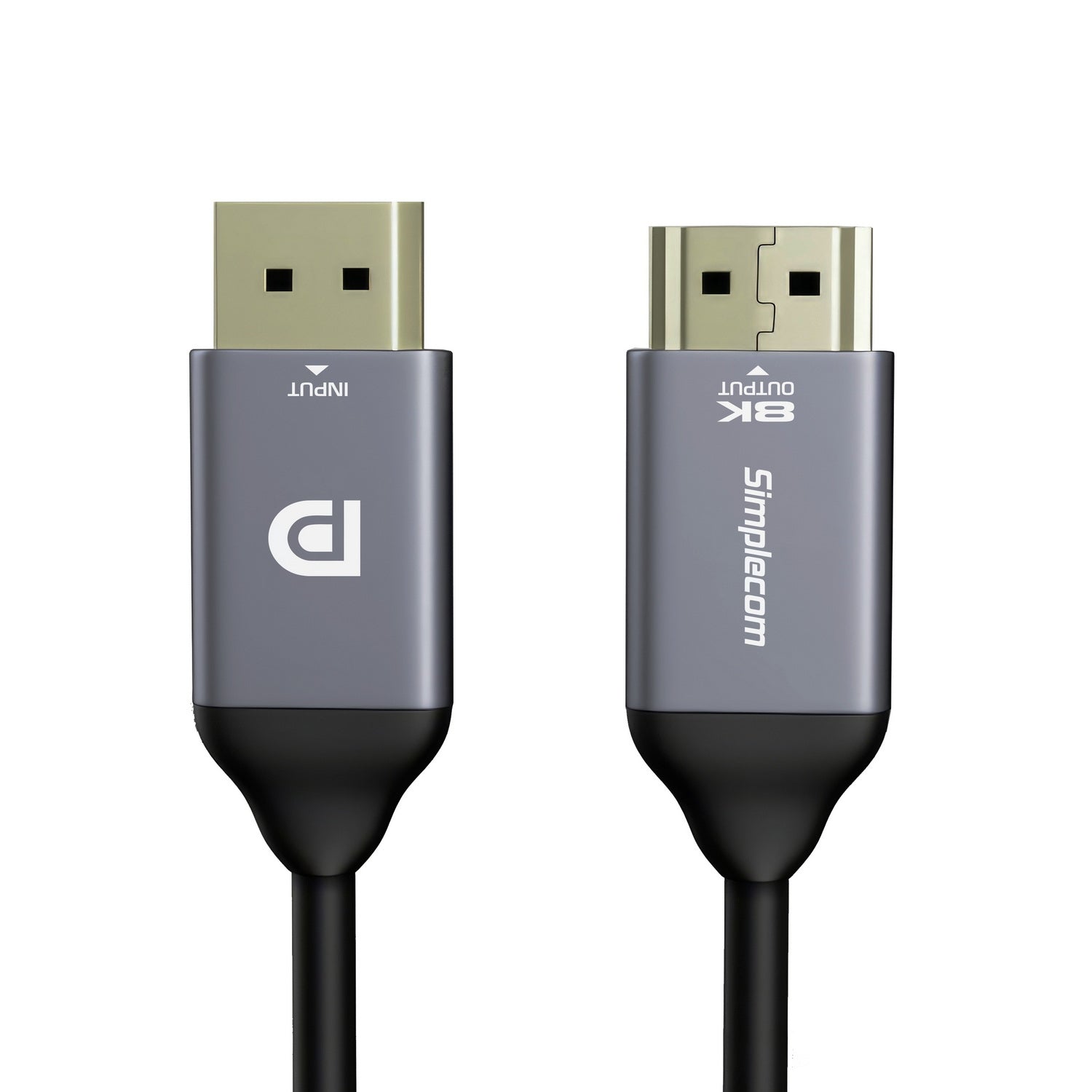 DA218 Active DisplayPort 1.4 to HDMI 2.1 Cable 1.8M HDR 8K@60Hz