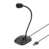 UM360 Plug and Play USB Desktop Microphone with Headphone Jack