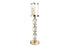 Abode Crystal Candle Holder – Gold - Large