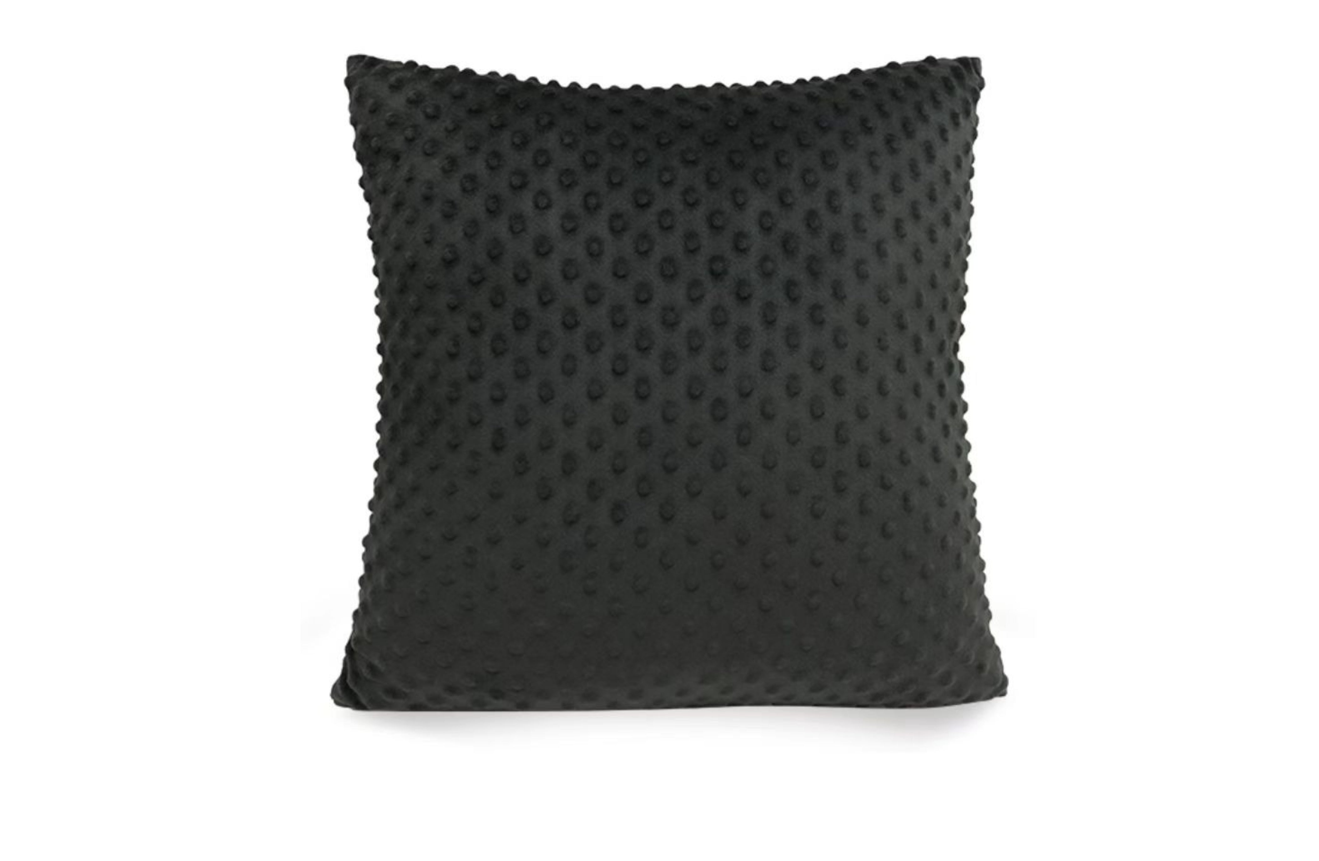 Velvet Bubble Luxury Cushion - Black