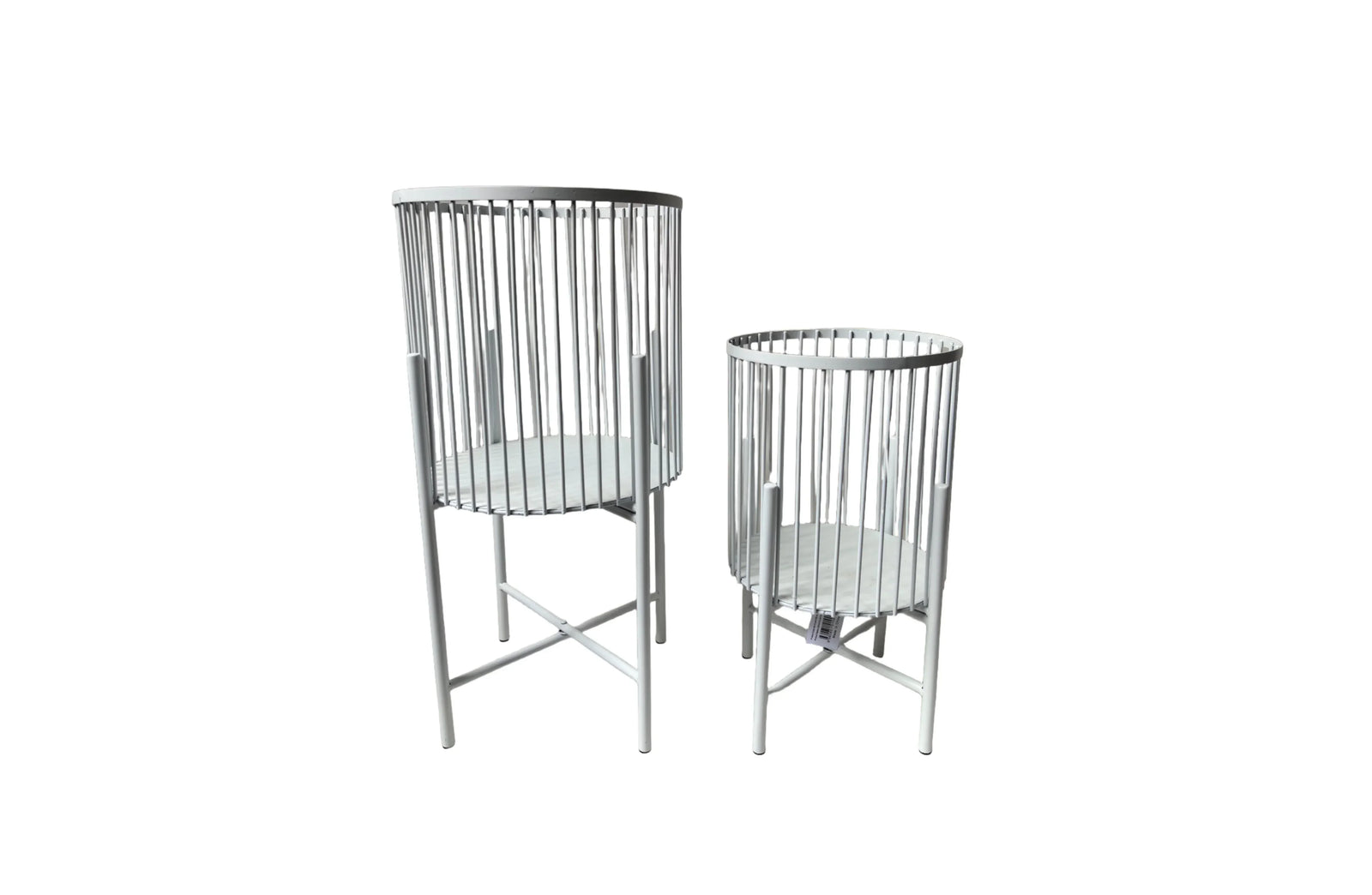 Logan Planter - Set of 2 - White