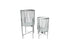 Logan Planter - Set of 2 - White