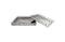 Katie Tray - Rectangle - Large - Silver