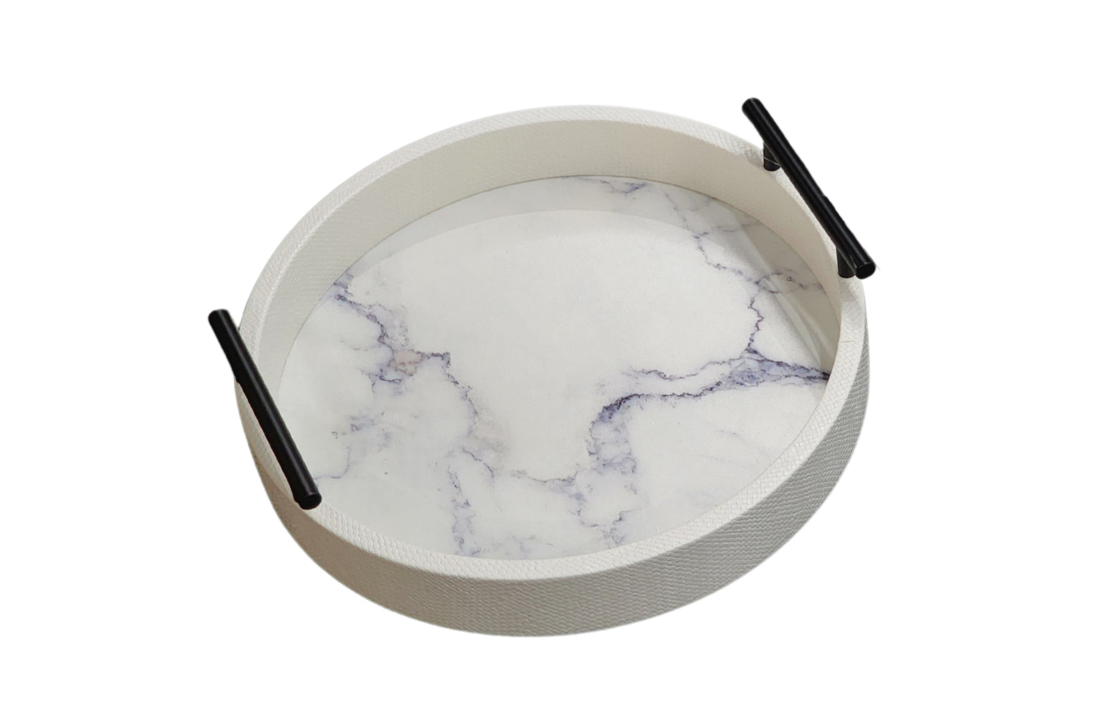 Maison Round Tray - Large - White