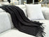 Tessa Throw Rug Blanket - Black