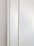 White Beaded Framed Mirror - X Large 190cm x 100cm