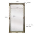 Deluxe French Provincial Ornate Mirror - Champagne - X large 210cm x 110cm