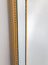 Gold Beaded Framed Mirror - X Large 190cm x 100cm