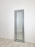 Black Beaded Framed Mirror - Free Standing 50cm x 170cm