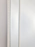 White Beaded Framed Mirror - Free Standing 50cm x 170cm