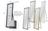 French Provincial Ornate Mirror - White - Free Standing 50cm x 170cm