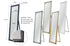 French Provincial Ornate Mirror - Gold - Free Standing 50cm x 170cm