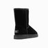 Ugg Boots Genuine Australian Sheepskin Unisex Short Classic Suede (Black, EU36)