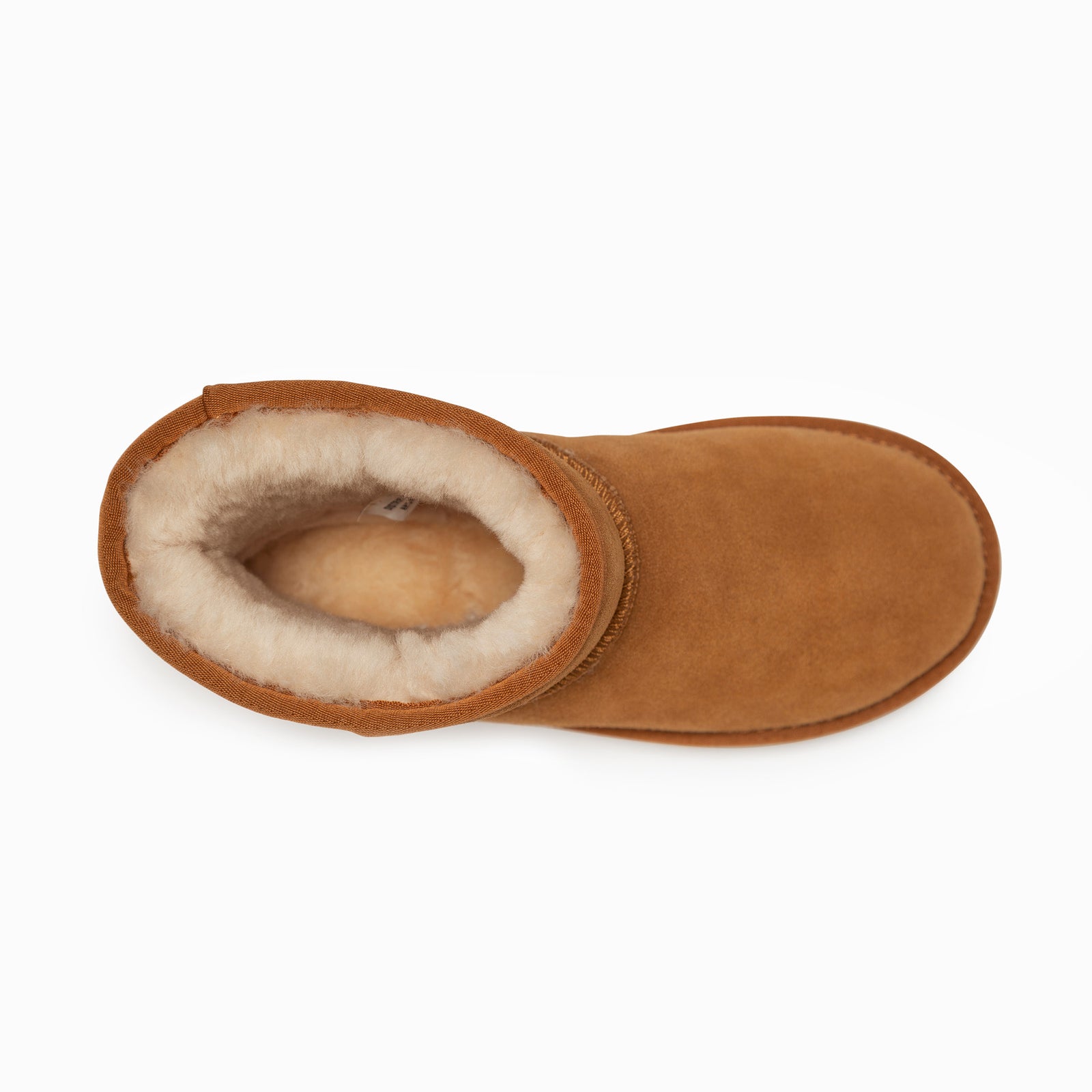 Ugg Boots Genuine Australian Sheepskin Unisex Short Classic Suede (Chestnut, EU41)