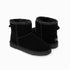 Ugg Boots Genuine Australian Sheepskin Unisex Mini Classic Suede (Black, EU36)