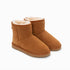 Ugg Boots Genuine Australian Sheepskin Unisex Mini Classic Suede (Chestnut, EU42)