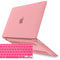 MacBook Air 13 Inch Case 2020 2019 2018, A1932, A2179, A2337 Shell Case Keyboard Cover Pink