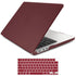 Suitable for  2023 2022 MacBook Air 13 inch case M2 Model A2681 Hard Shell Case Keyboard Cover Wine Red