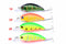 4x 7.5cm Popper Crank Bait Fishing Lure Lures Surface Tackle Saltwater