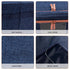 66L Cloth Storage Box Closet Organizer Storage Bags Clothes Storage Bags Wardrobe Organizer Idea Grey Blue