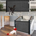 Retractable 1.5M Doorways Hallways Stairs Ba Gate Dog Pet Gate Indoor Outdoor Safety Gates