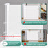 Retractable 3M Doorways Hallways Stairs Ba Gate Dog Pet Gate Indoor Outdoor Safety Gates White