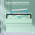 iPad 10th Case 10.9 Inch 2022 with Pencil Holder, Smart iPad Clear Case with Soft TPU Auto Wake Sleep Green