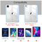 iPad Pro 11 Inch 2020-2022 Soft Tpu Smart Premium Case Auto Sleep Wake Stand Clear Cover Pencil holder ice blue