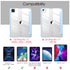 iPad Pro 11 Inch 2020-2022 Soft Tpu Smart Premium Case Auto Sleep Wake Stand Clear Cover Pencil holder ice blue