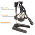 Heavy Duty Commercial Cast Iron Manual Juice Press Citrus Juicer for Oranges, Lemons, Pomegranates Durable Fruit Squeezer