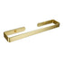 Gold Kitchen Bathroom Paper Holder Towel Holder Self Adhesive or Screw Mount 40cm