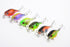 6x 4.5cm Popper Crank Bait Fishing Lure Lures Surface Tackle Saltwater