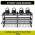 Large Power Tool Organizer 4 Layers Garage Tool Storage Rack Workshop Tool Shelf Drill Pliers Hammer Rack